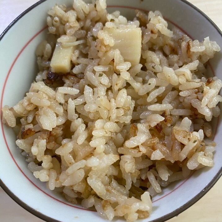 磯の香り　ホタテの炊き込みご飯